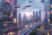 城市科技动态图，重塑城市生活新范式